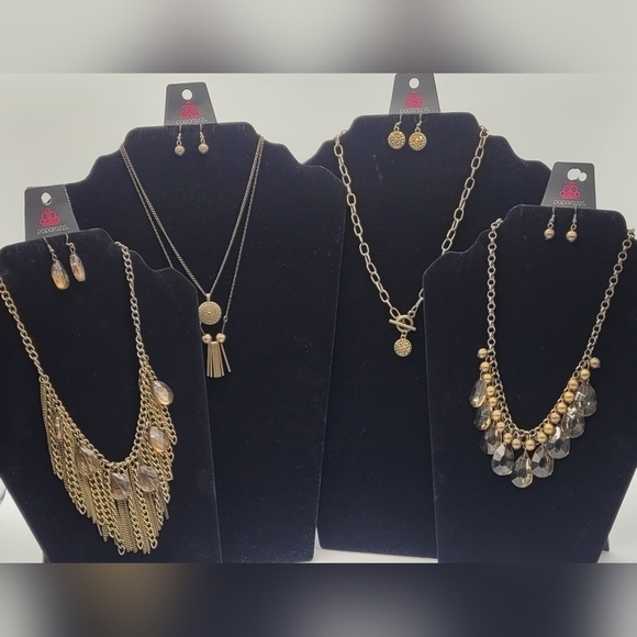 paparazzi Jewelry - Paparazzi Jewelry Collection 4 sets (Brass Mood)​​​